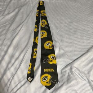 Vintage 1993 RALPH MARLIN GREEN BAY PACKERS FOOTBALL NECKTIE Made In USA 90’s